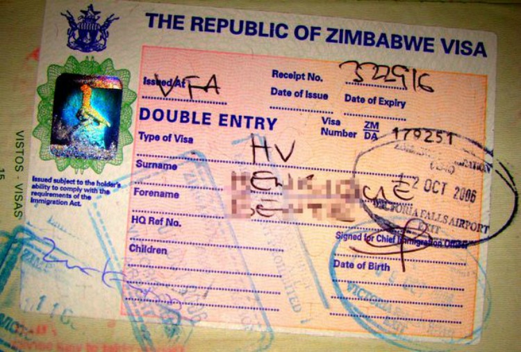 How Do I Get A Visa For Zimbabwe?