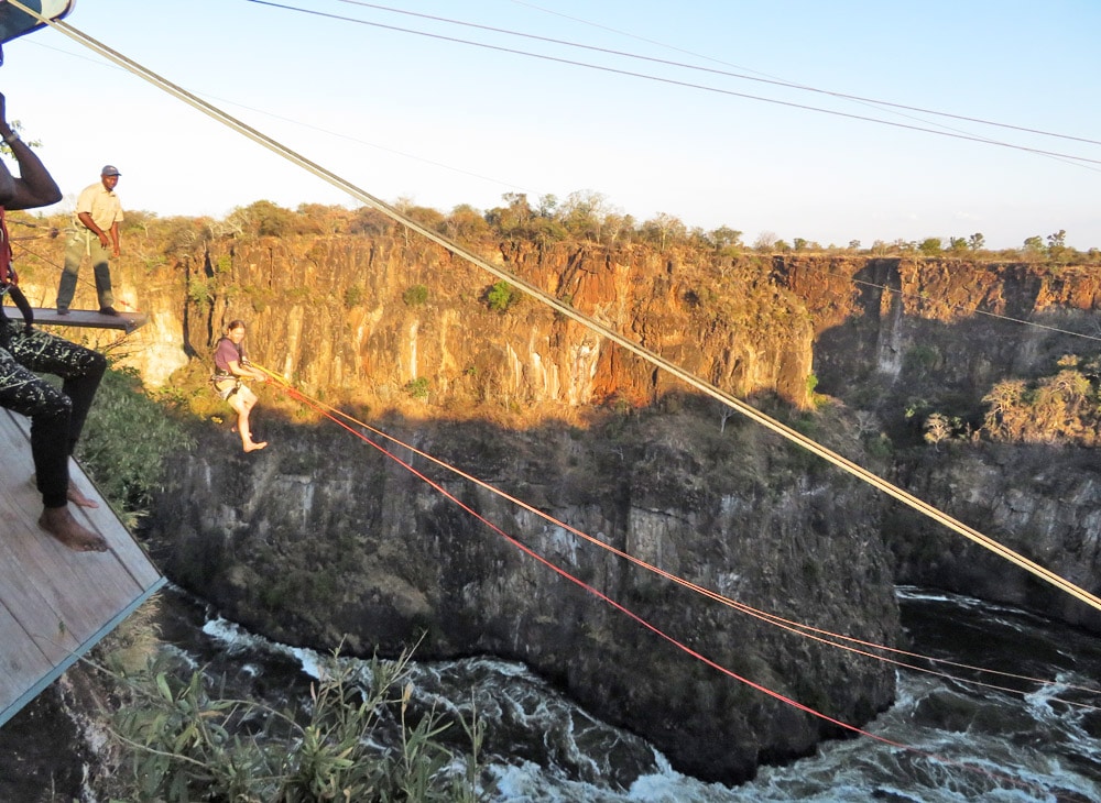 The Experience Of The Gorge Swing. What It Feels Like To Freefall For 70 Meters And Then Swing Through The Air.
