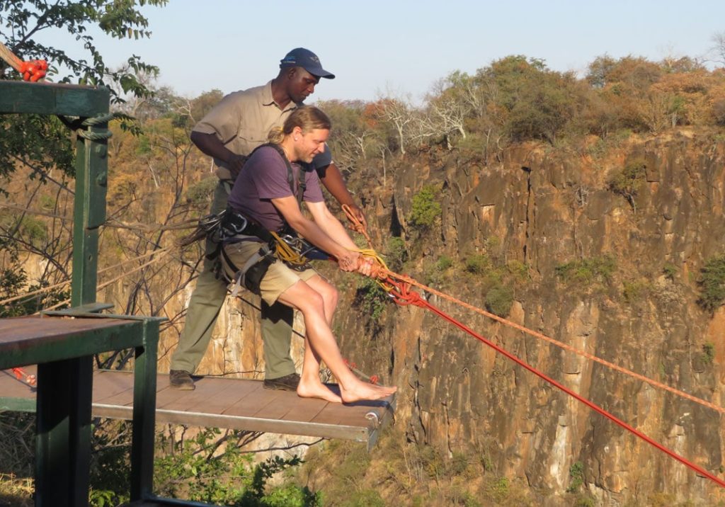 The Experience Of The Gorge Swing. What It Feels Like To Freefall For 70 Meters And Then Swing Through The Air.