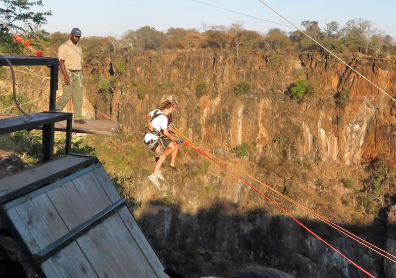 The Experience Of The Gorge Swing. What It Feels Like To Freefall For 70 Meters And Then Swing Through The Air.