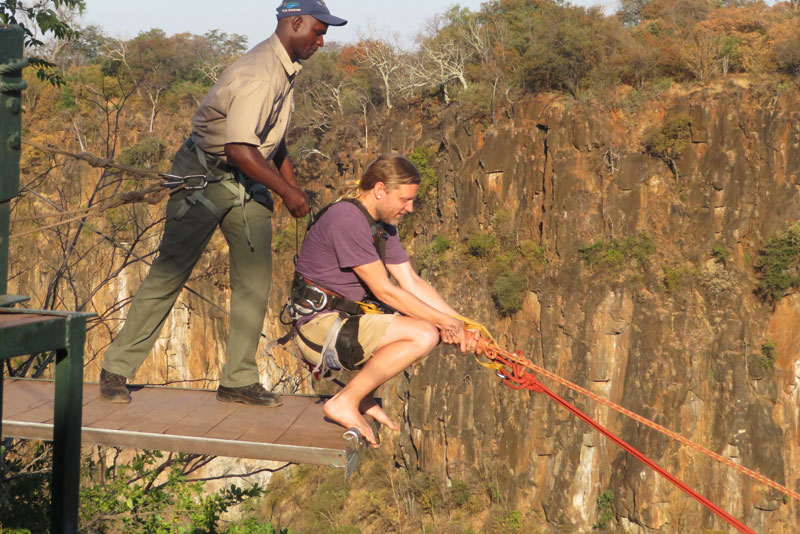 The Experience Of The Gorge Swing. What It Feels Like To Freefall For 70 Meters And Then Swing Through The Air.